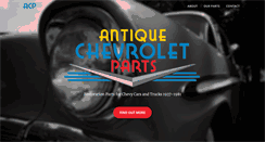 Desktop Screenshot of antiquechev.com