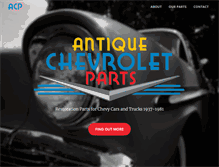 Tablet Screenshot of antiquechev.com